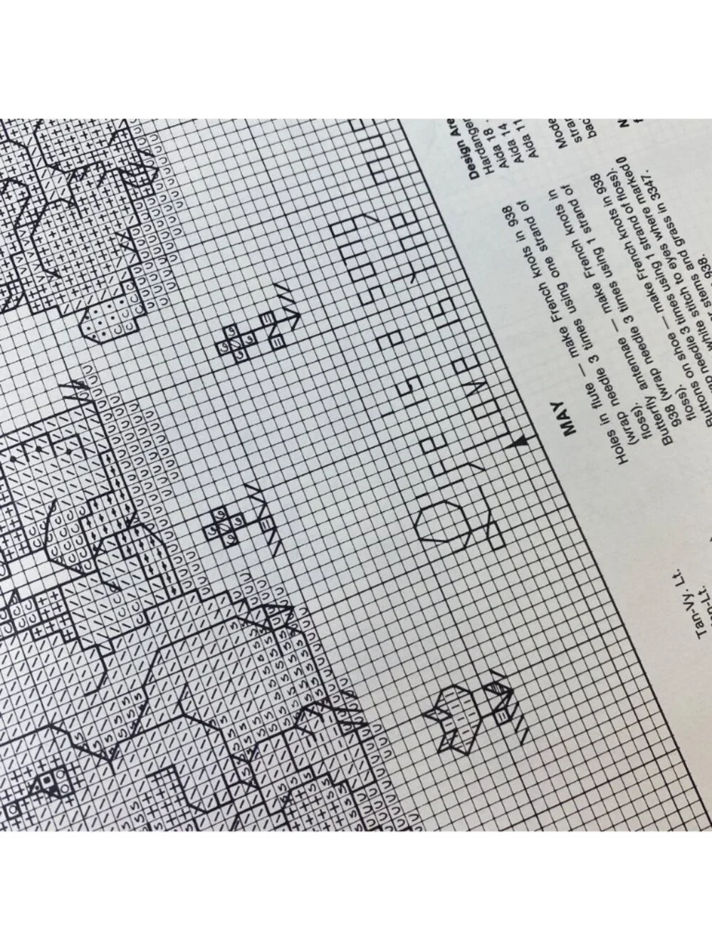 Angeloave Cross Stitch Instructions Pattern Book #18 Designs By Gloria & Pat